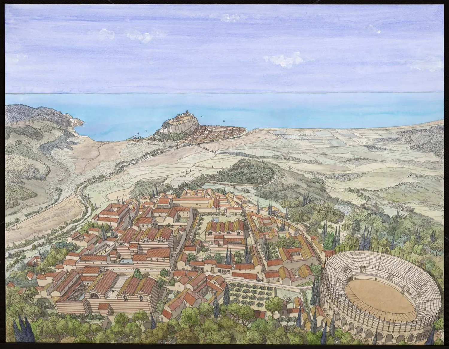 Les arènes et thermes romains de Cimiez