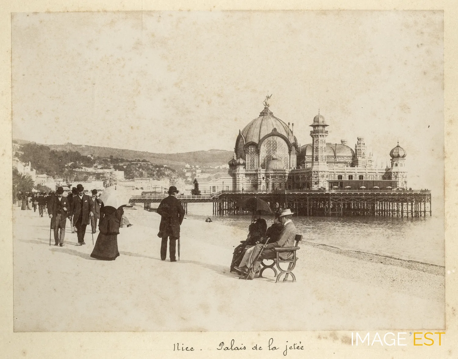 La Jetée-Promenade de Nice à la Belle Époque, palais de verre posé sur la mer