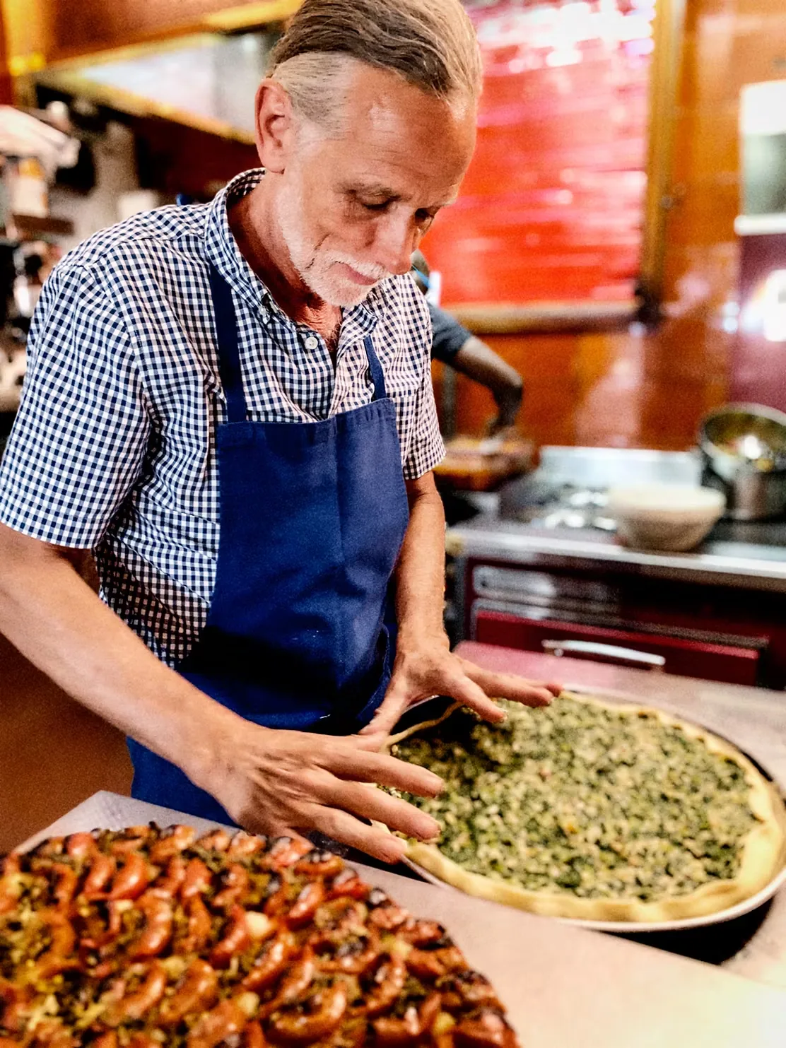Dominique Le Stanc, chef de La Merenda, dans le Vieux-Nice