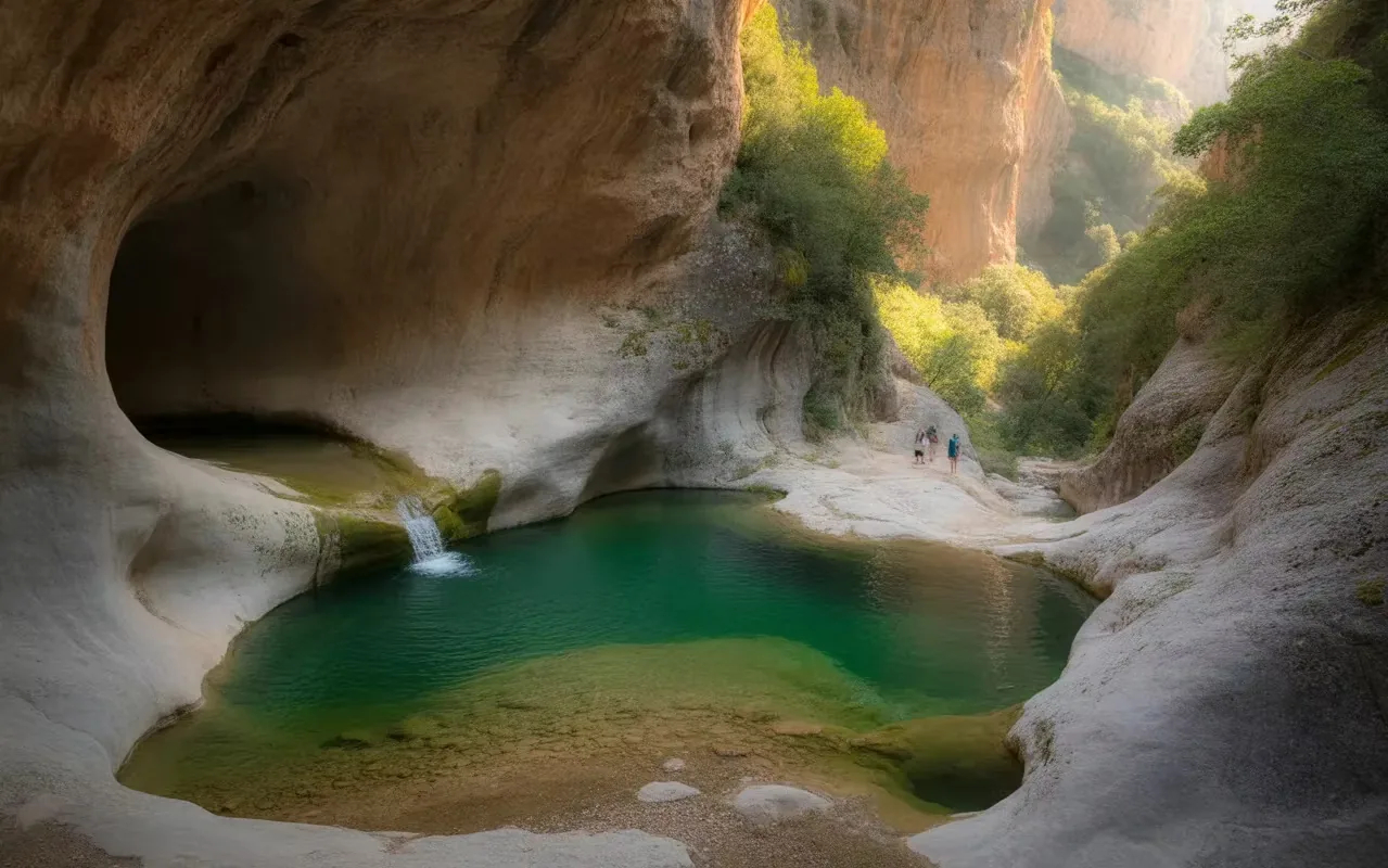 Les gorges du Loup, ses cascades et ses vasques d'eau vive dans l'arrière-pays niçois